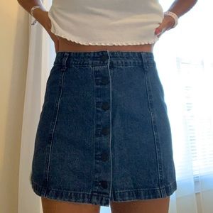 Denim skirt